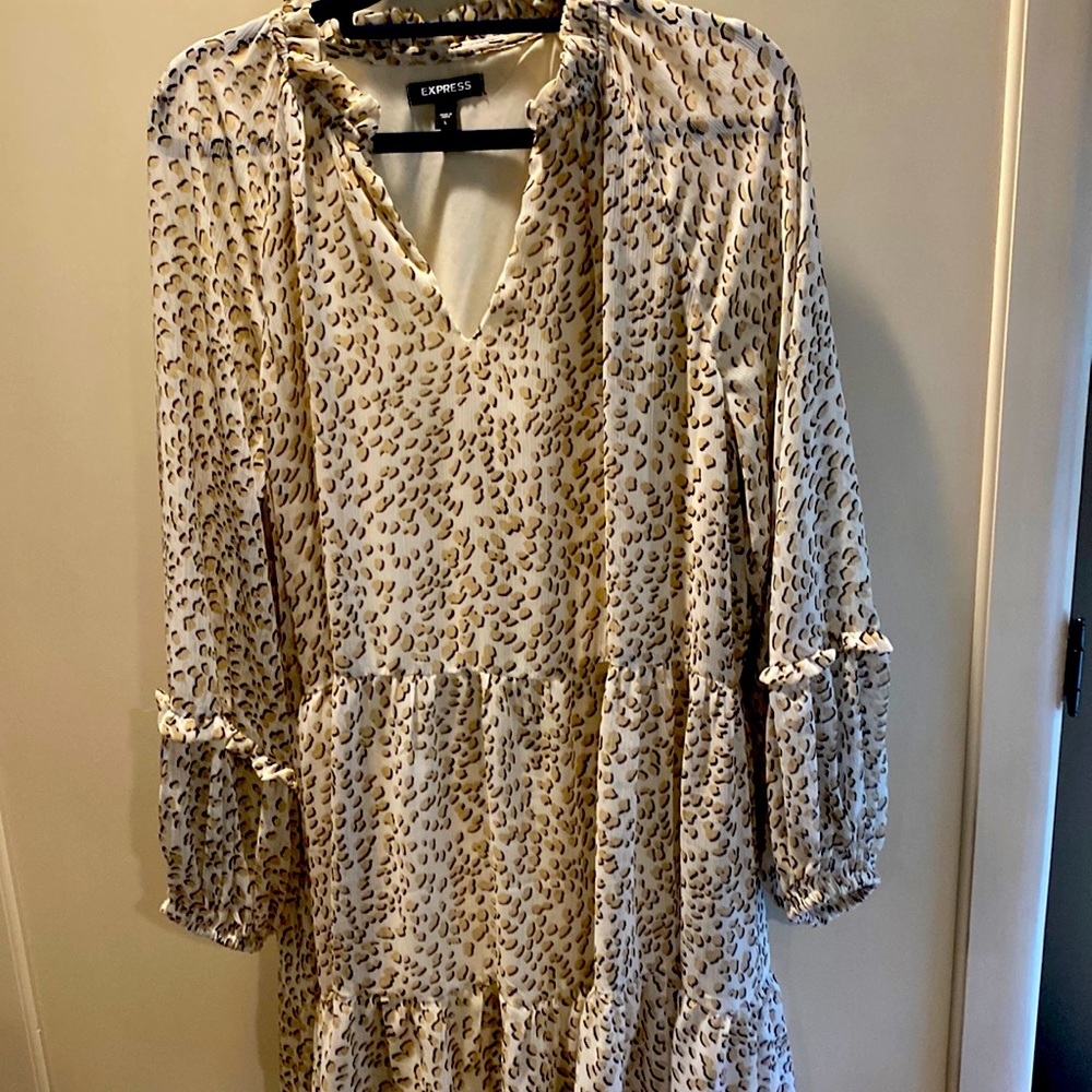 Express babydoll dress. Size large.